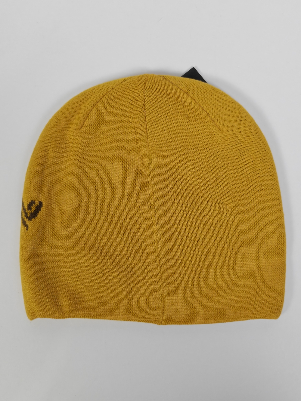 Arc'teryx Mustard Beanie with Black Skeleton Graphic - Picture 2 of 2